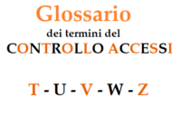 Glossario dei termini del controllo accessi
