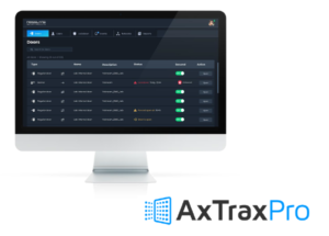web client AxtraxPro Rosslare